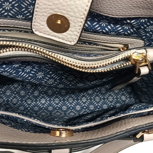 URBAN EXPRESSIONS LARGE HANDBAG WITH SHOULDER STRAP VEGAN LEATHER - Picture 11 of 17